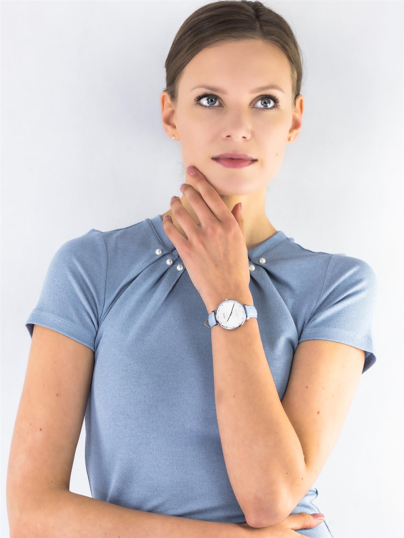 Lorus RG269PX9 Blue Leather Strap Women's Watch - Watch Home™ Lorus RG269PX9 Blue Leather Strap Women's Watch - Watch Home™